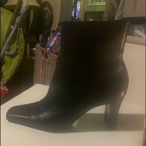 Boots Bandoling black leather size 6